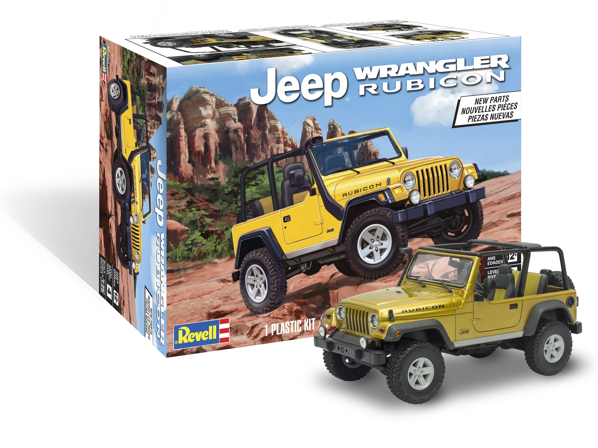 Revell jeep wrangler rubicon