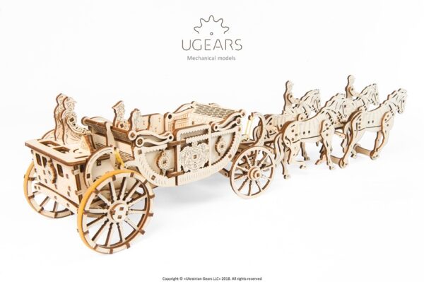 ROYAL CARRIAGE 1/18. UGEARS 70050