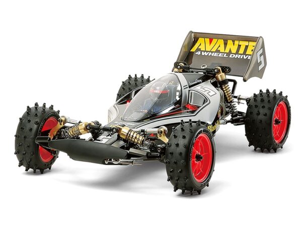 BUGGY 1/10 AVANTE BLACK SPECIAL CHASIS 4WD. TAMIYA 47390