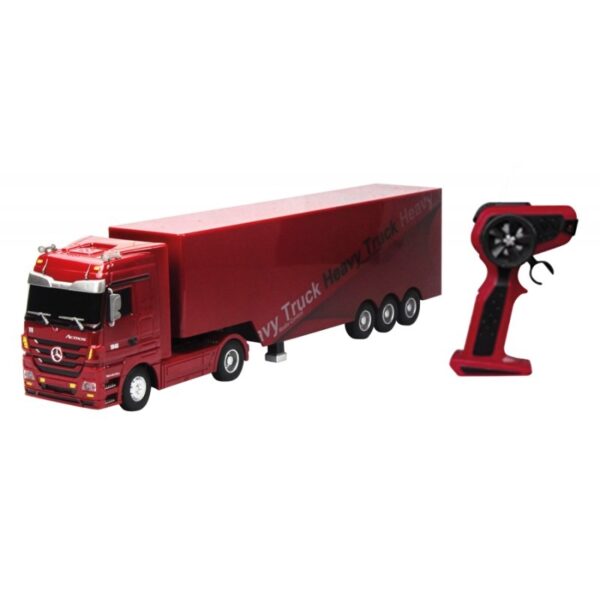 CAMIÓN RC MERCEDES-BENZ ACTROS (SONIDO + LUCES) 1/32. SIVA 50080