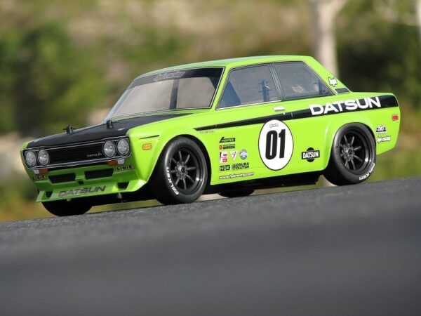 CARROCERÍA DATSUN 510 F0/R3mm 225mm M-CHASIS. HPI 7209