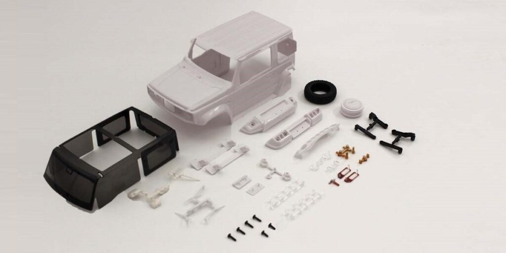 Set Di Miglioramento Per Carrozzeria Arrampicata – Kyosho MINI-Z 4x4 Wrangler (Modellismo)
