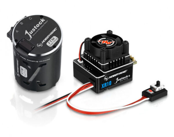 COMBO VARIADOR XERUN XR10 JUSTOCK G3S + MOTOR 13.5T G3 1/10. HOBBYWING 38020371 - Imagen 2