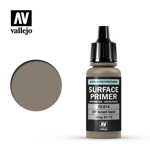 IMPRIMACIÓN IDF ISRAELI SAND GREY 61-73 (17ml). VALLEJO 70614