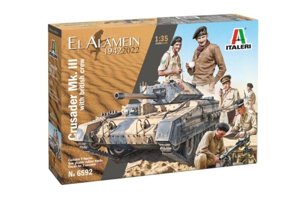ITALERI CRUSADER Mk. III "EL ALAMEIN" 1/35. 6592