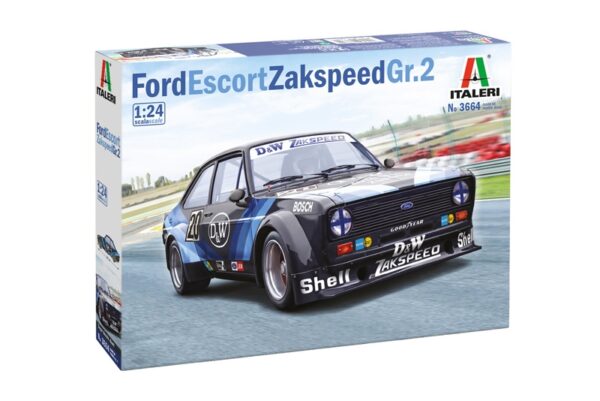 ITALERI FORD ESCORT ZAKSPEED Gr.2 1/24. 3664