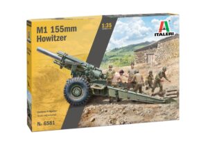 ITALERI M1 155mm HOWITZER 1/35. 6581