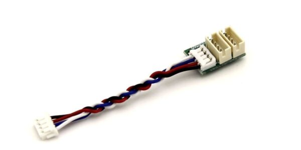 CONECTOR DOBLE PARA LUCES MINI-Z CON CONECTOR ICS. KYOSHO MZW429R-01