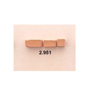 LADRILLO EN MINIATURA 6x10mm (150gr). CUIT 2951