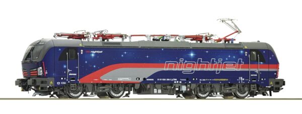 LOCOMOTORA ELÉCTRICA 1293 200-2 "NIGHTJET" ÖBB. ROCO 71975