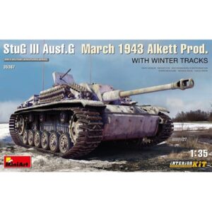 MINIART STUG III AUSF.G MARCH 1943 ALKETT PROD. 1/35. 35367