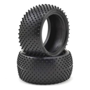 NEUMÁTICOS TRASEROS MINI DART YELLOW 1/10 ASTRO TURF. SCHUMACHER U6826