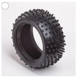 NEUMÁTICOS TRASEROS MINISPIKE 1/10 BLANCA. BALLISTIC BBT22
