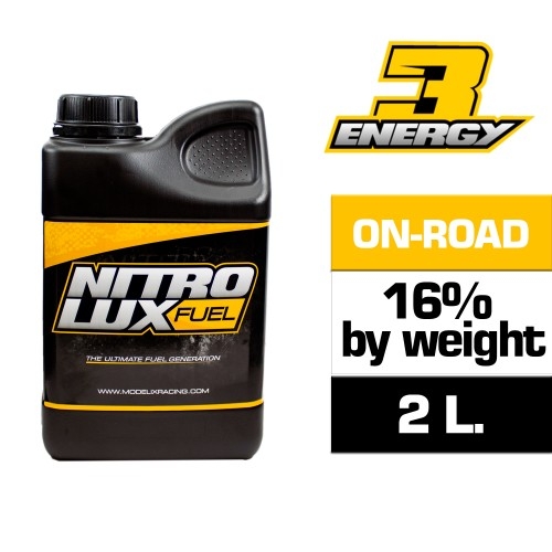 GASOLINA 16% ENERGY 3 ON ROAD (2 LITROS). NITROLUX NF02122
