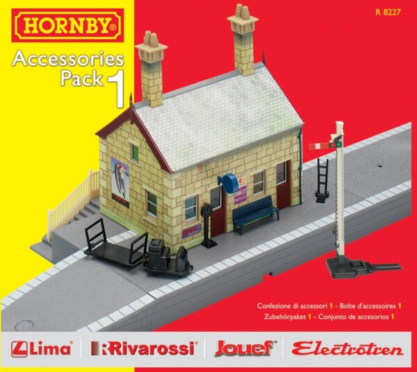 PACK 1, CONJUNTO DE ACCESORIOS. HORNBY R8227