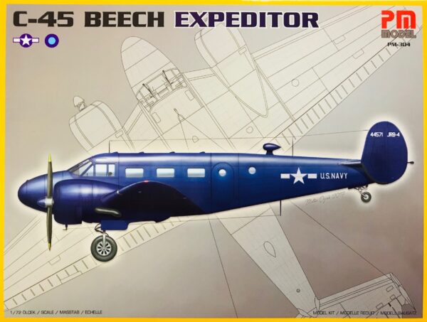 PM MODEL C-45 BEECH EXPEDITOR 1/72. PM-304