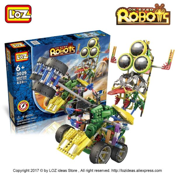 ROBOT ESPACIAL CON MOTOR 2 EN 1. LOZ 3029