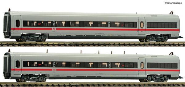 SET 2 VAGONES ICE SERIE 411 DB AG. FLEISCHMANN 746402