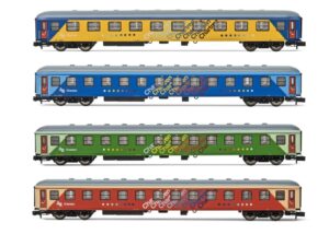 SET 4 VAGONES SERIE 15000 "CHARTREN" ORIGINAL. ARNOLD HN4358