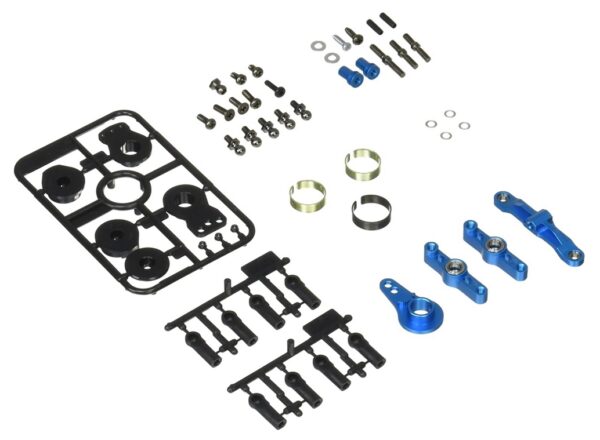 SET DIRECCIÓN ALUMINIO TT-02. TAMIYA 54752