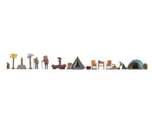 SET FIGURAS "CAMPING" (18). NOCH 16201