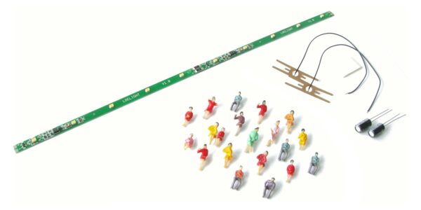 SET LUZ INTERIOR PARA VAGONES + 20 FIGURAS. DIGIKEIJS DR100GOLD-HO