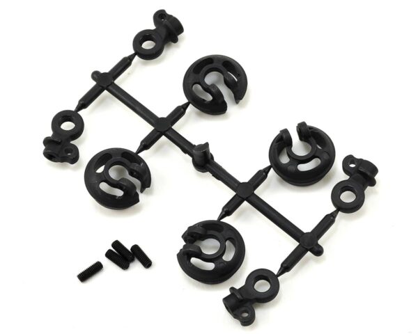 SET RÓTULAS + CAZOLETAS AMORTIGUADOR (13mm). TEKNO TKR6701