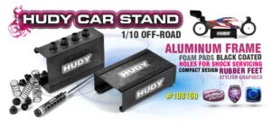 STAND ALUMINIO OFF-ROAD 1/10. HUDY 108160