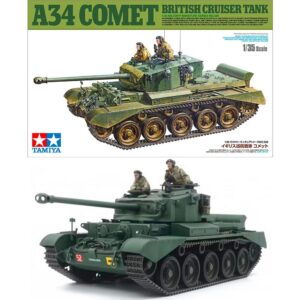 TAMIYA A34 COMET 1/35. 35380