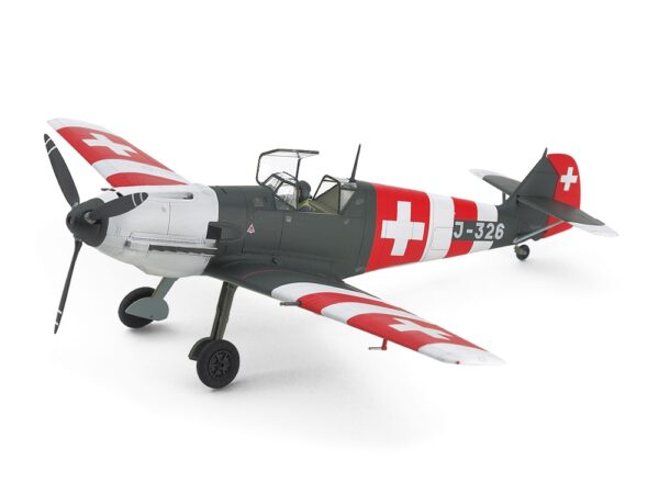 TAMIYA SWISS MESSERSCHMITT Bf109E3 1/48. 25200