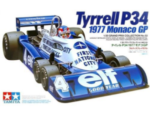 TAMIYA TYRRELL P34 1977 MONACO GP 1/20. 20053