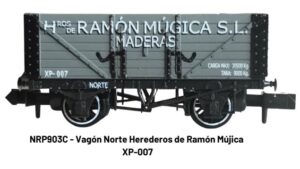 VAGÓN BORDES ALTOS RAMON MÚGICA. PECO NR-P903