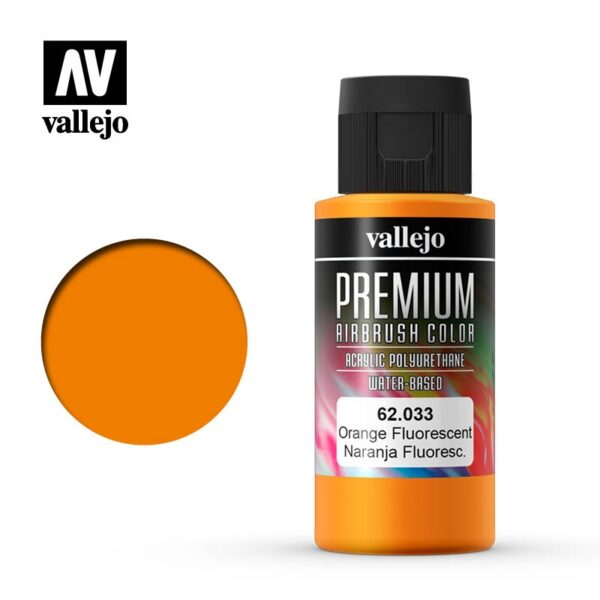 NARANJA FLUORESCENTE 60ml. VALLEJO 62033