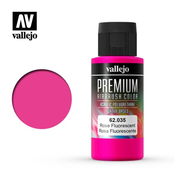 ROSA FLUORESCENTE 60ml. VALLEJO 62035