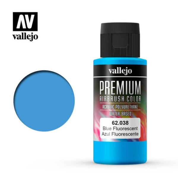 AZUL FLUORESCENTE 60ml. VALLEJO 62038