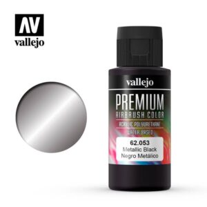 NEGRO METÁLICO 60ml. VALLEJO 62053