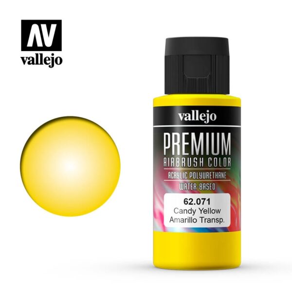 AMARILLO TRANSPARENTE 60ml. VALLEJO 62071