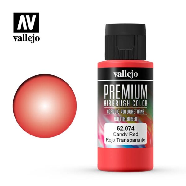 ROJO TRANSPARENTE 60ml. VALLEJO 62074