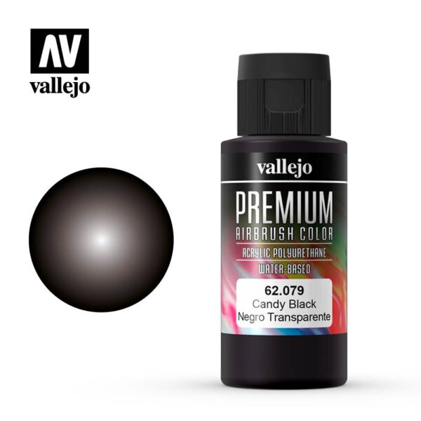 NEGRO TRANSPARENTE 60ml. VALLEJO 62079