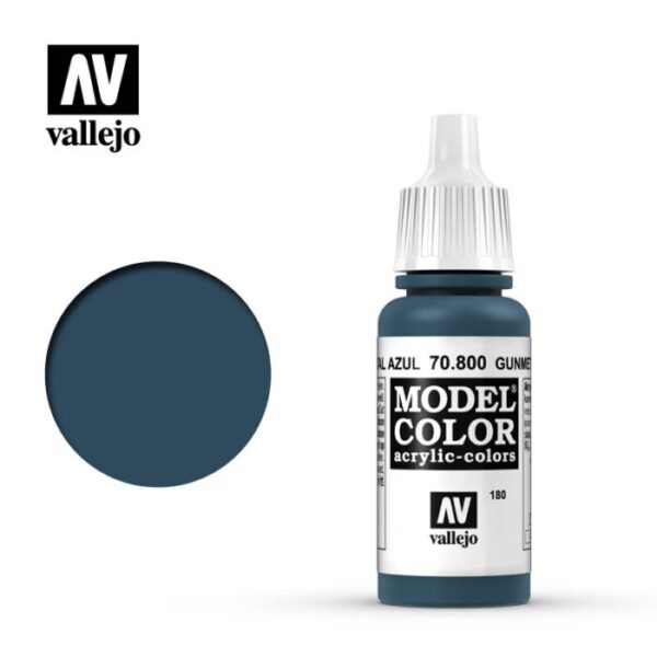 Nº180 METAL AZUL 17ml. VALLEJO 70800