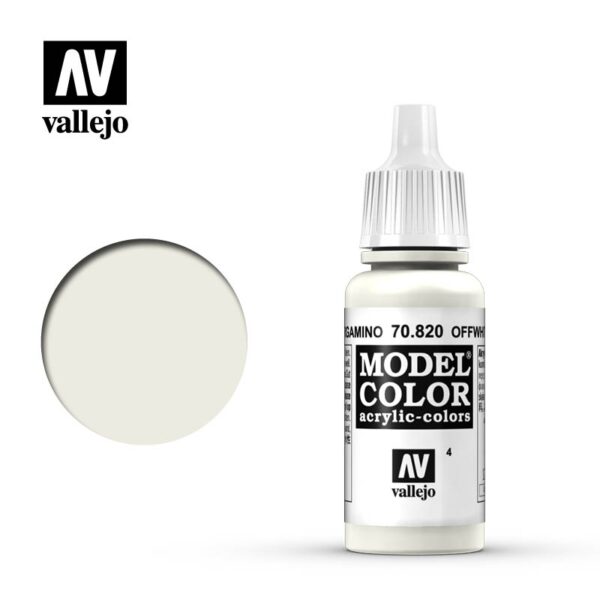 Nº004 BLANCO PERGAMINO 17ml. VALLEJO 70820