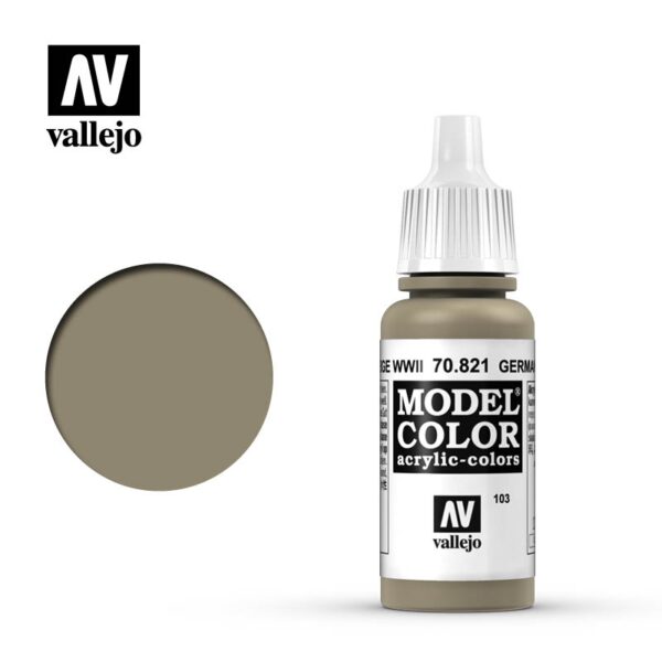 Nº103 ALEMÁN CAMUFLAJE BEIGE WWII 17ml. VALLEJO 70821