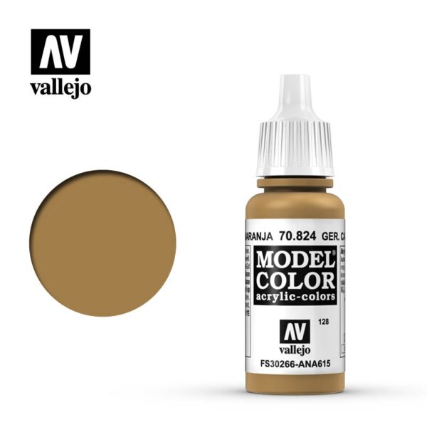 Nº128 A.C. OCRE NARANJA 17ml. VALLEJO 70824