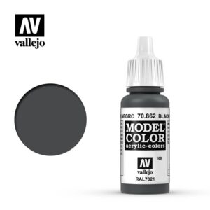 Nº168 GRIS NEGRO 17ml. VALLEJO 70862