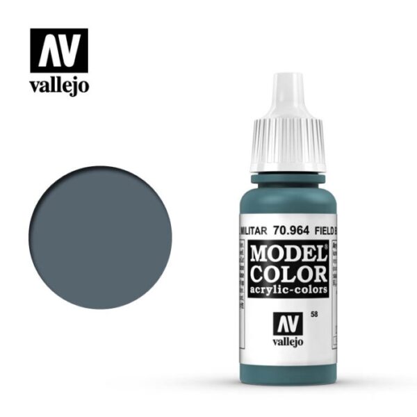 Nº058 AZUL MILITAR 17ml. VALLEJO 70964