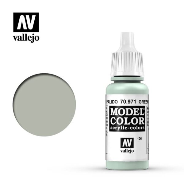 Nº106 VERDE GRIS PALIDO 17ml. VALLEJO 70971