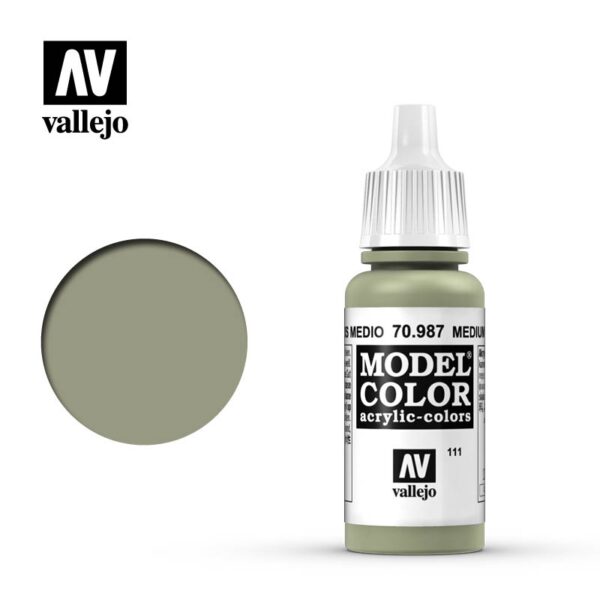 Nº111 GRIS MEDIO 17ml. VALLEJO 70987