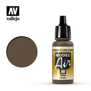 CAMUFLAJE PARDO MEDIO 17ml. VALLEJO 71038