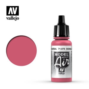 ROJO SEÑAL (METALIZADO) 17ml. VALLEJO 71070