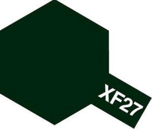 XF-27 VERDE NEGRO 10ml. TAMIYA 81727